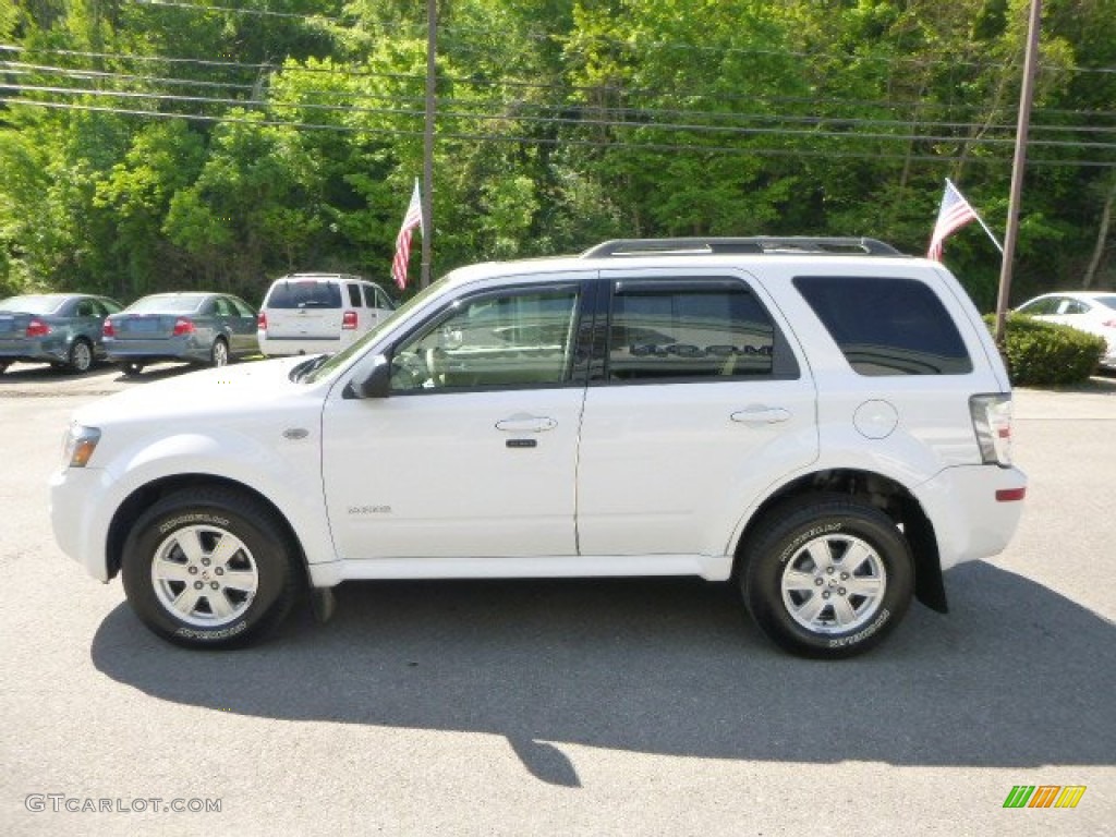 2008 Mariner V6 4WD - Oxford White / Stone photo #5