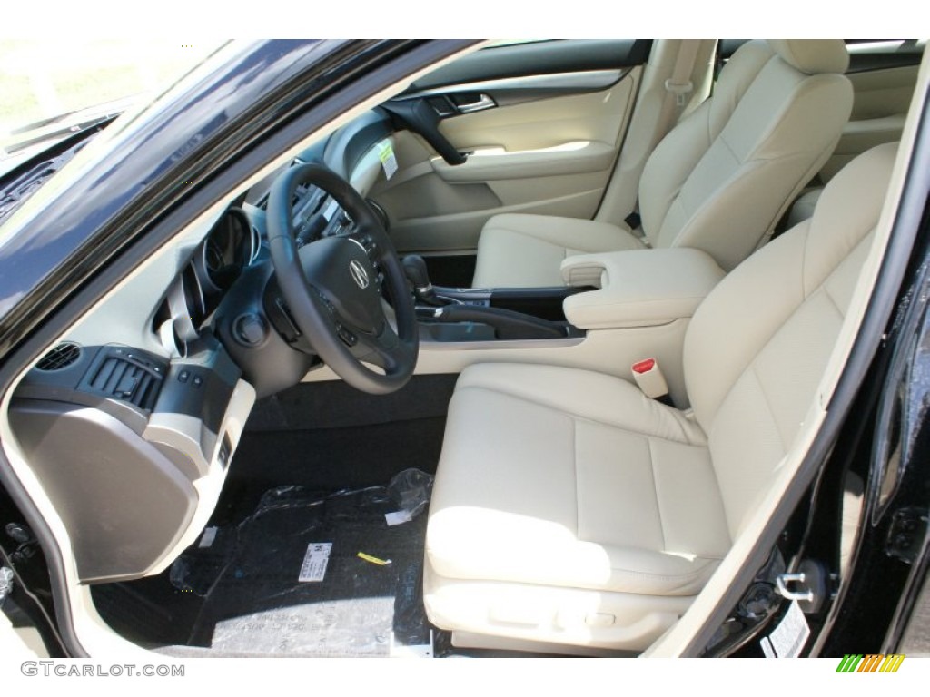 Parchment Interior 2014 Acura TL Advance Photo #93863003