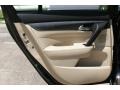 Parchment 2014 Acura TL Advance Door Panel