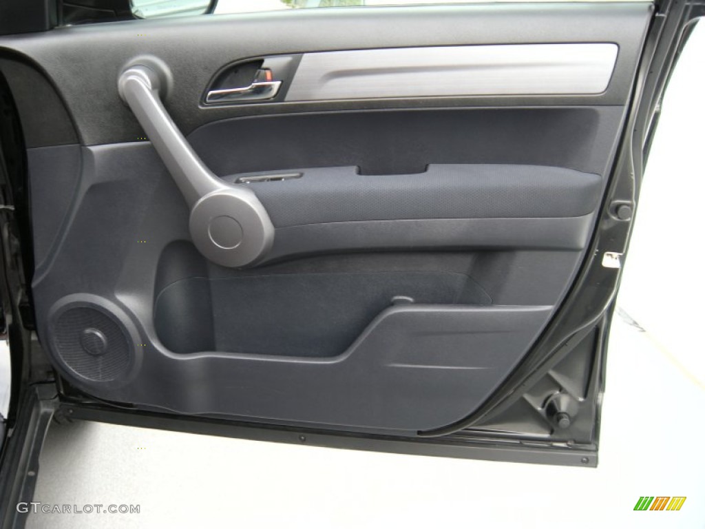 2009 CR-V EX - Crystal Black Pearl / Black photo #24