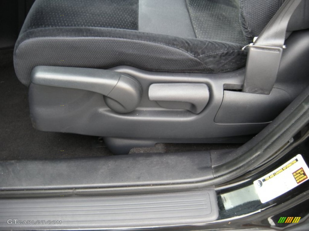 2009 CR-V EX - Crystal Black Pearl / Black photo #35