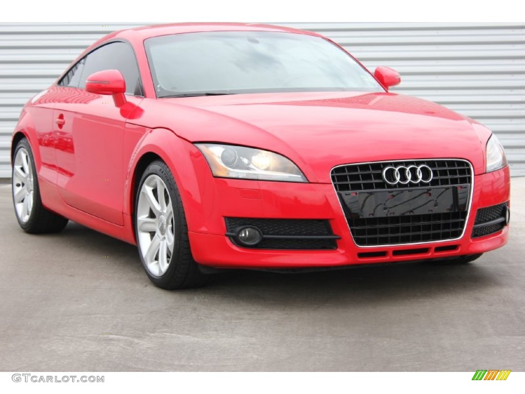 Brilliant Red 2008 Audi TT 3.2 quattro Coupe Exterior Photo #93866612