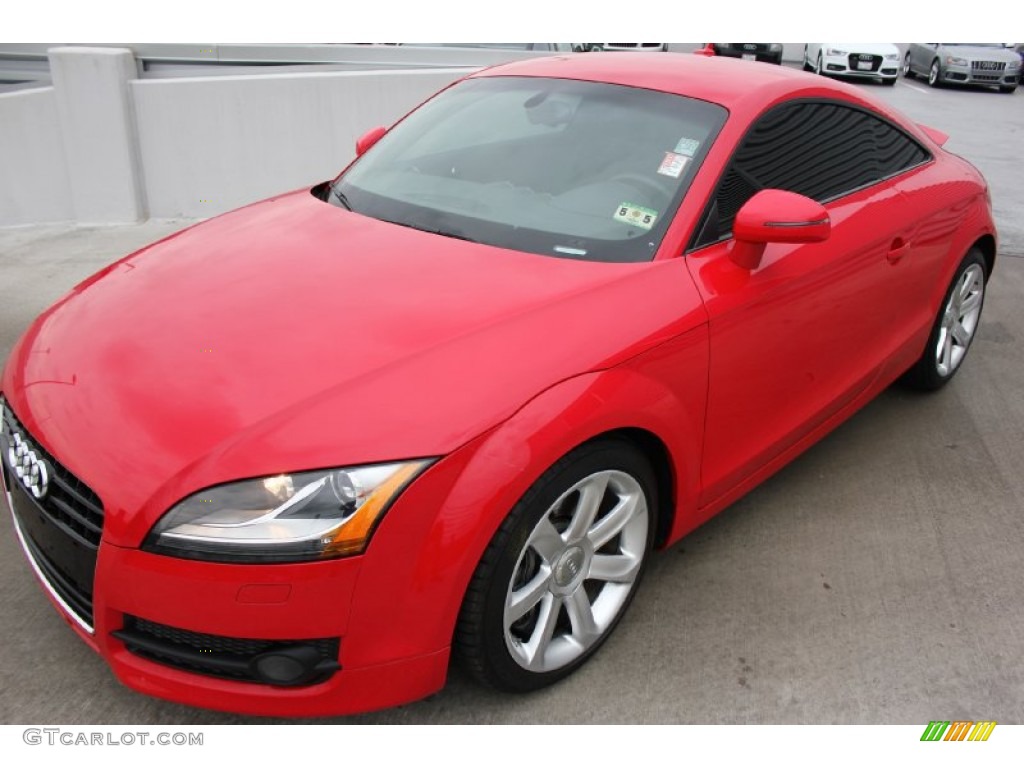 2008 TT 3.2 quattro Coupe - Brilliant Red / Black photo #2