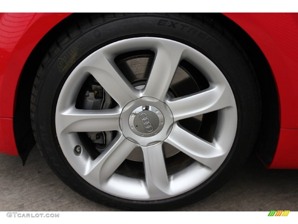 2008 TT 3.2 quattro Coupe - Brilliant Red / Black photo #3