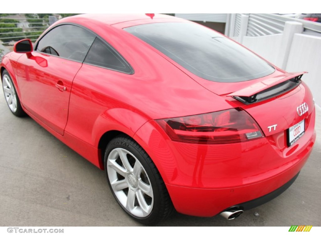 2008 TT 3.2 quattro Coupe - Brilliant Red / Black photo #7