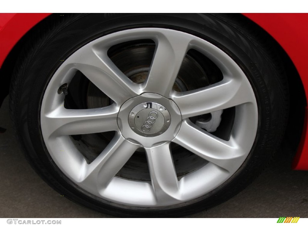 2008 TT 3.2 quattro Coupe - Brilliant Red / Black photo #10