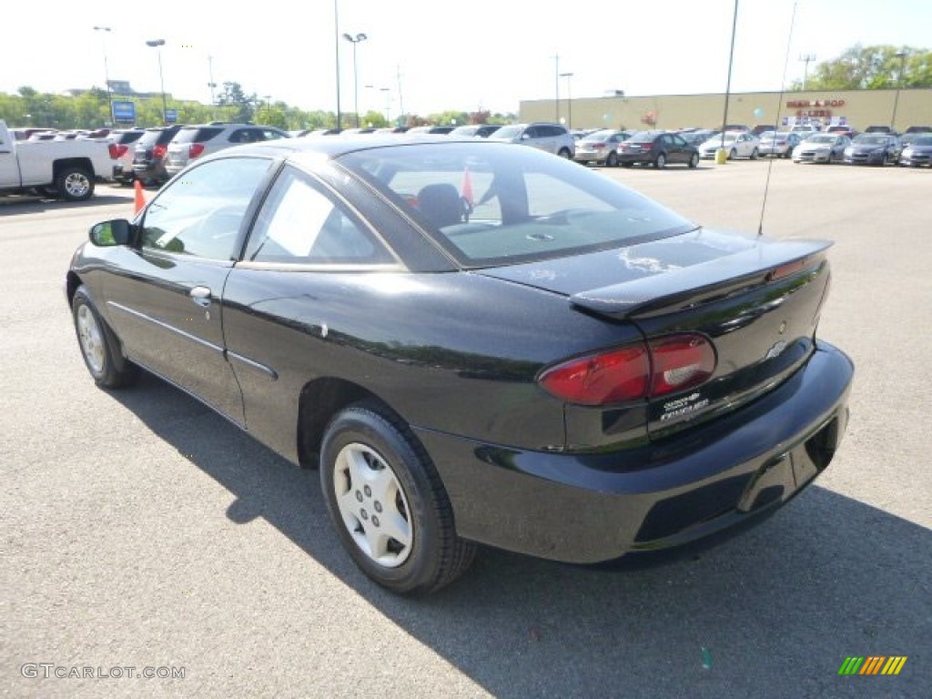 2001 Cavalier Coupe - Black / Graphite photo #2