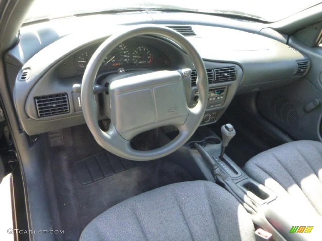 2001 Cavalier Coupe - Black / Graphite photo #9