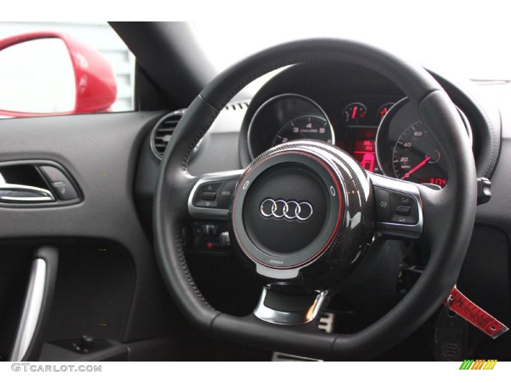 2008 TT 3.2 quattro Coupe - Brilliant Red / Black photo #36