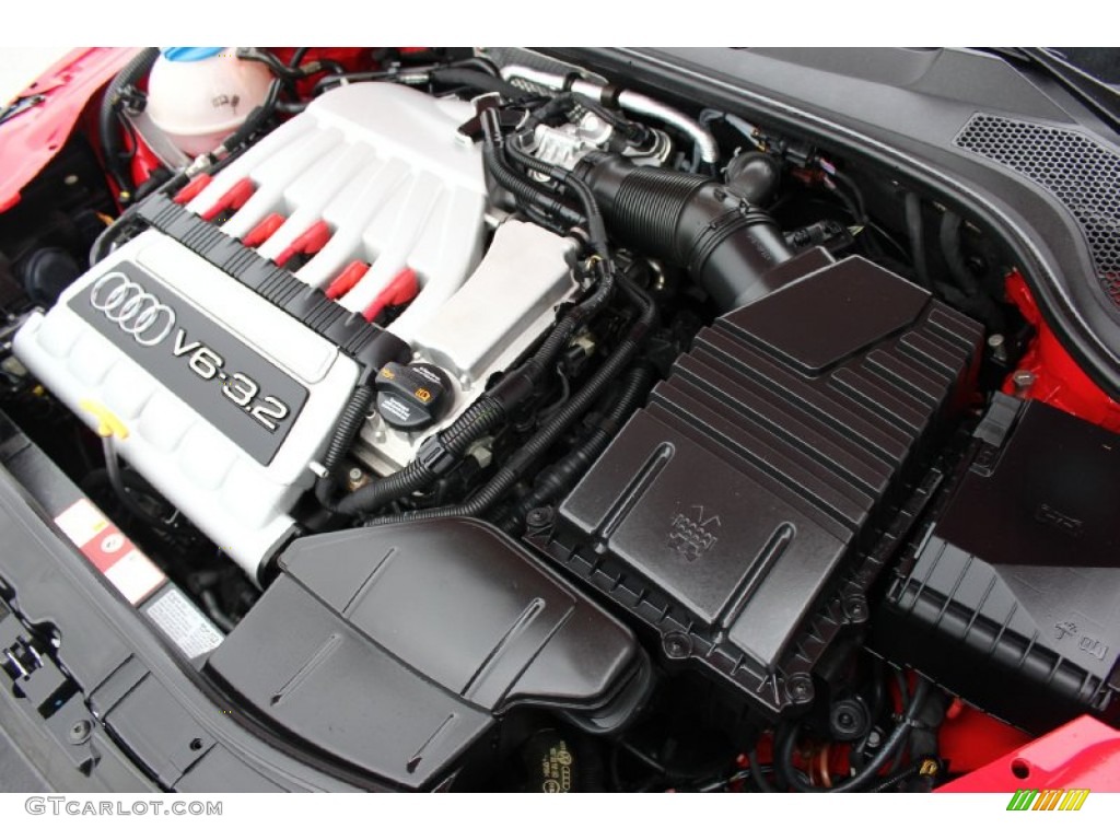 2008 TT 3.2 quattro Coupe - Brilliant Red / Black photo #44