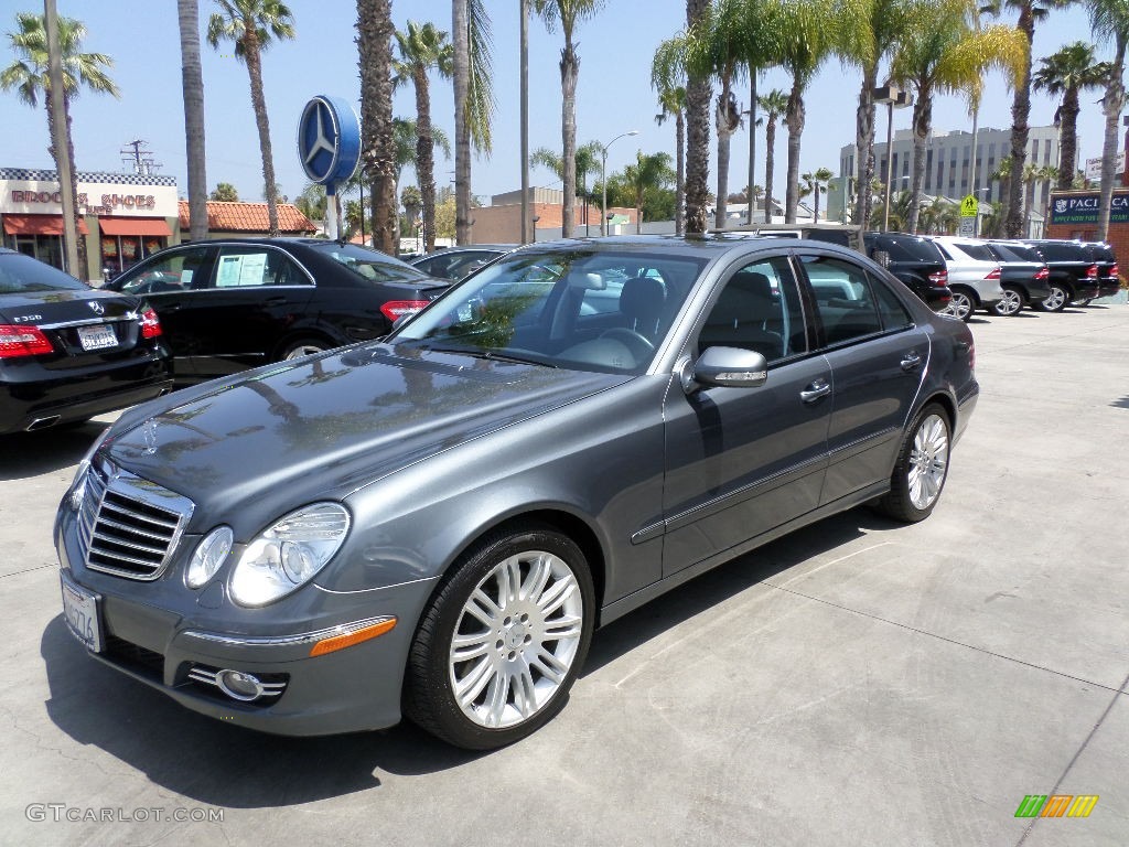 2007 E 550 Sedan - Flint Grey Metallic / Black photo #5