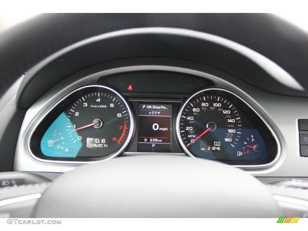 2012 Audi Q7 3.0 TFSI quattro Gauges Photo #93869048