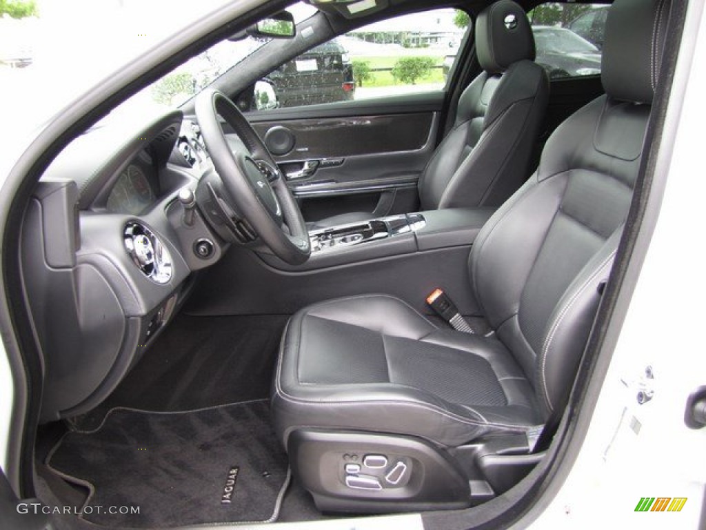 2013 Jaguar XJ XJL Supercharged Front Seat Photo #93869297