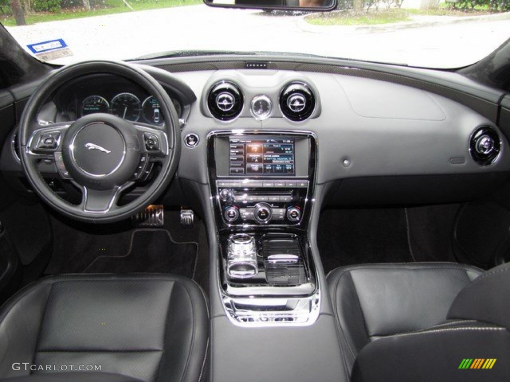 2013 Jaguar XJ XJL Supercharged Jet Dashboard Photo #93869300