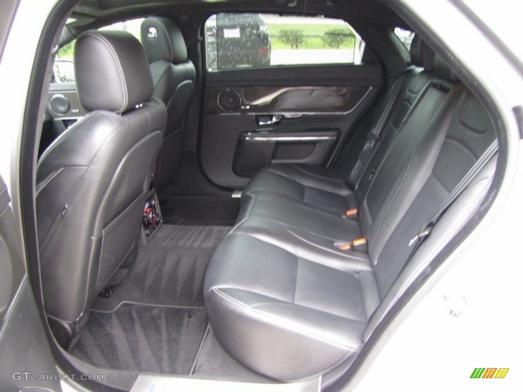 2013 Jaguar XJ XJL Supercharged Rear Seat Photo #93869303