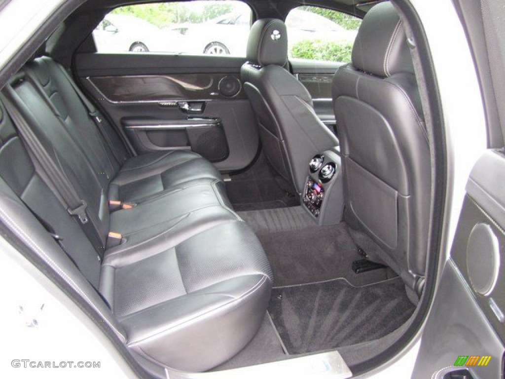2013 Jaguar XJ XJL Supercharged Rear Seat Photo #93869402
