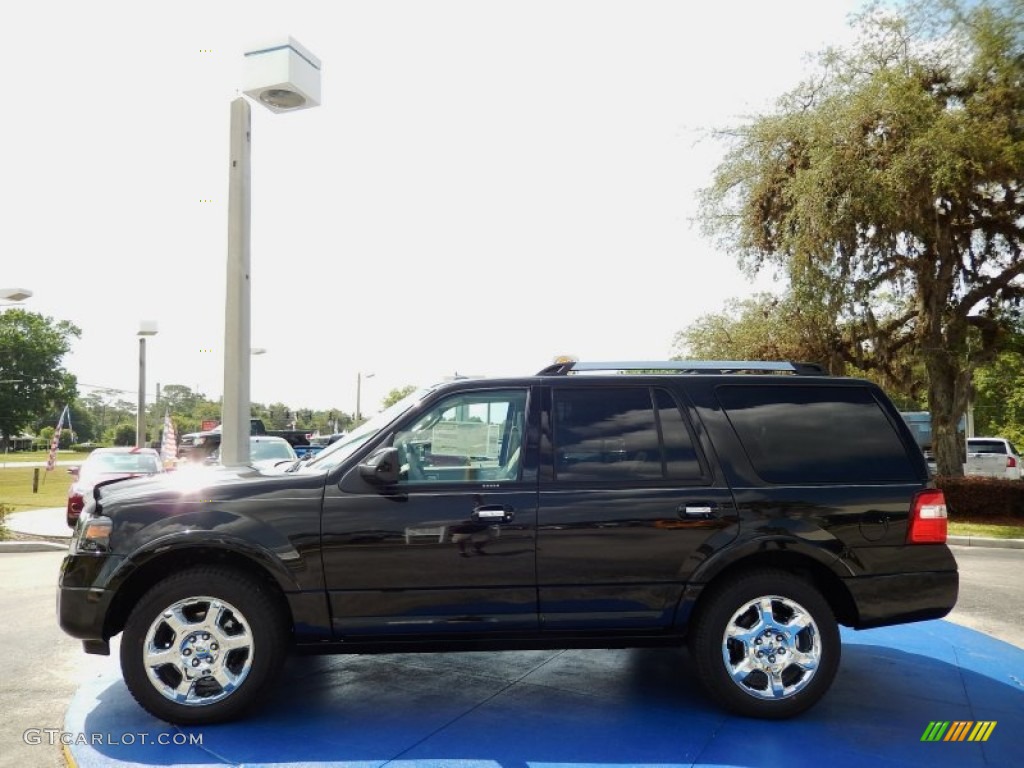 Tuxedo Black 2014 Ford Expedition Limited 4x4 Exterior Photo #93870199