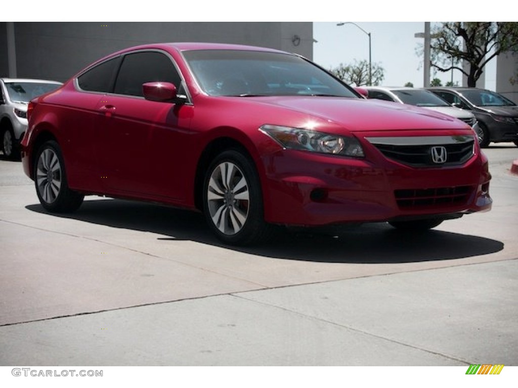 2011 Accord LX-S Coupe - San Marino Red / Black photo #1