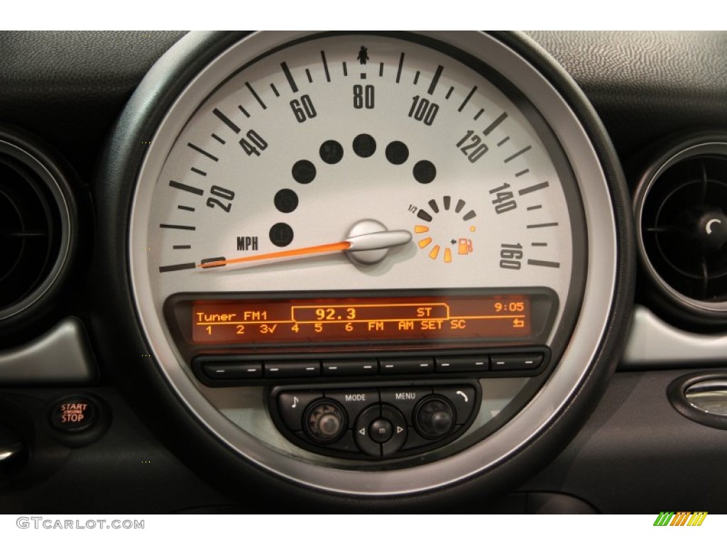 2011 Cooper Hardtop - Spice Orange Metallic / Carbon Black photo #10