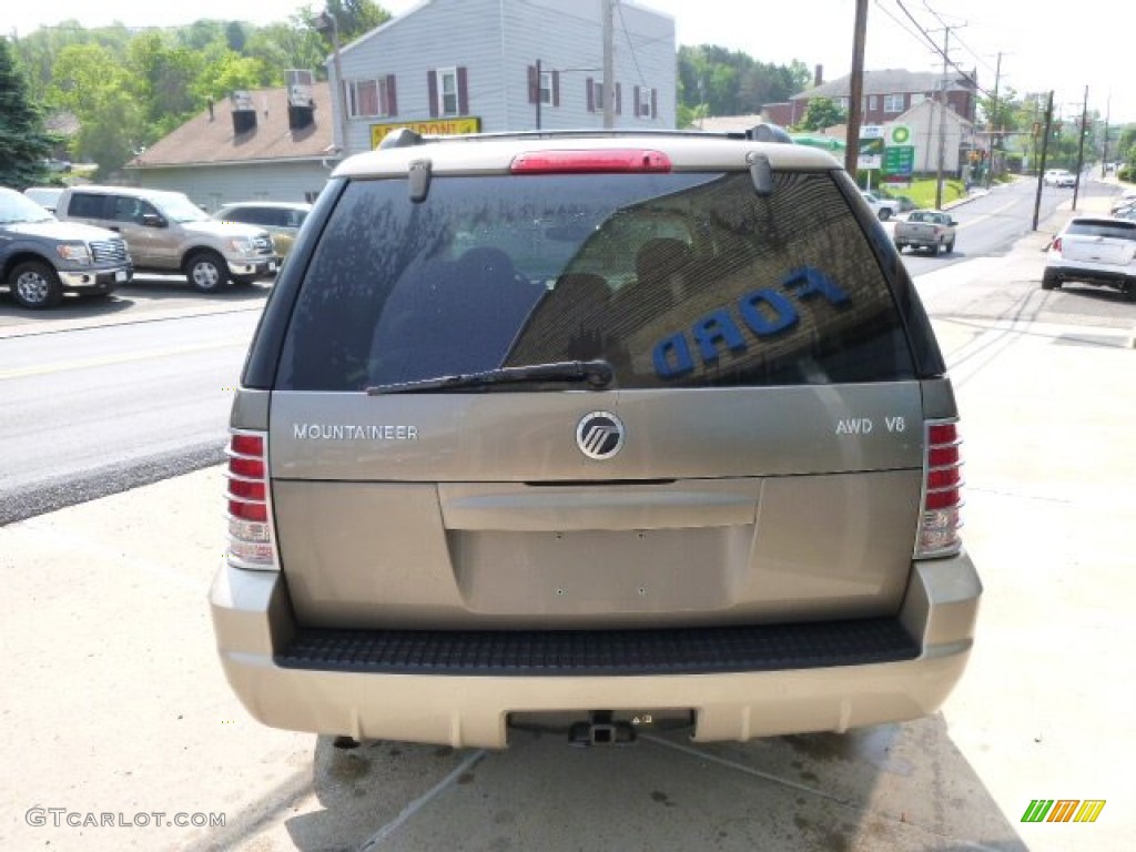 2004 Mountaineer V8 AWD - Mineral Gray Metallic / Medium Dark Parchment photo #5