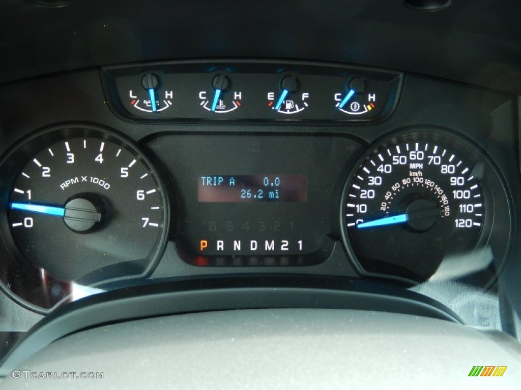 2014 Ford F150 STX SuperCrew Gauges Photos