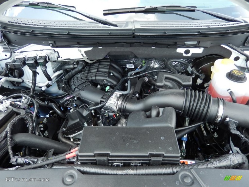 2014 Ford F150 STX SuperCrew 3.7 Liter Flex-Fuel DOHC 24-Valve Ti-VCT V6 Engine Photo #93872040