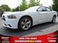 2014 Bright White Dodge Charger SXT  photo #1