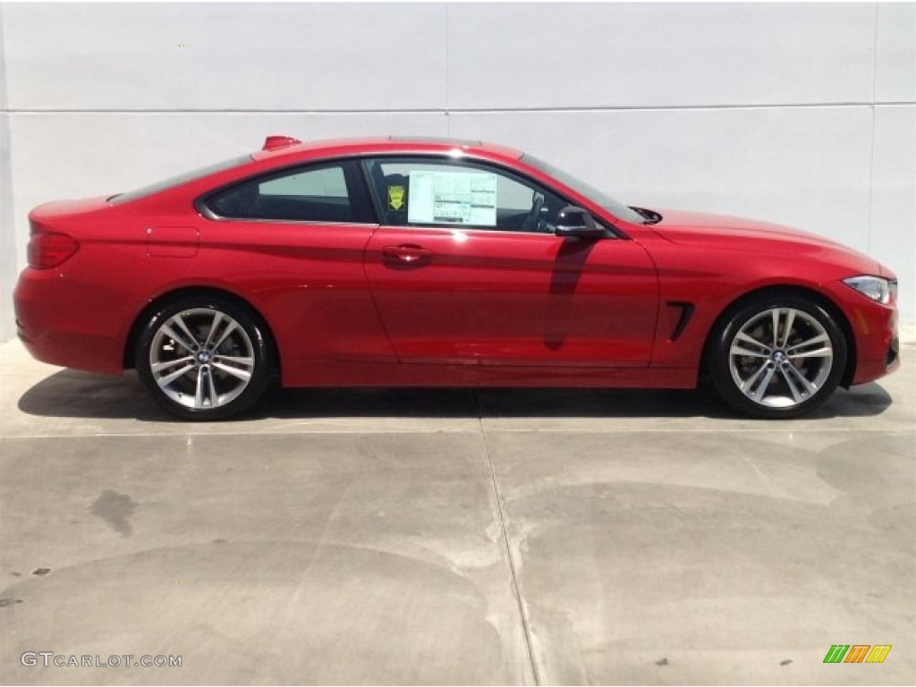 Melbourne Red Metallic 2014 BMW 4 Series 428i Coupe Exterior Photo #93874074
