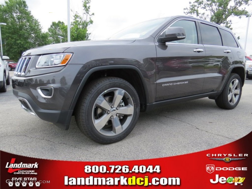 2014 Grand Cherokee Limited - Granite Crystal Metallic / New Zealand Black/Light Frost photo #1