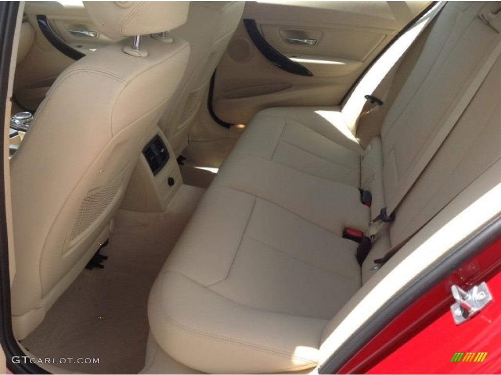 2014 BMW 3 Series 328i Sedan Rear Seat Photo #93875292