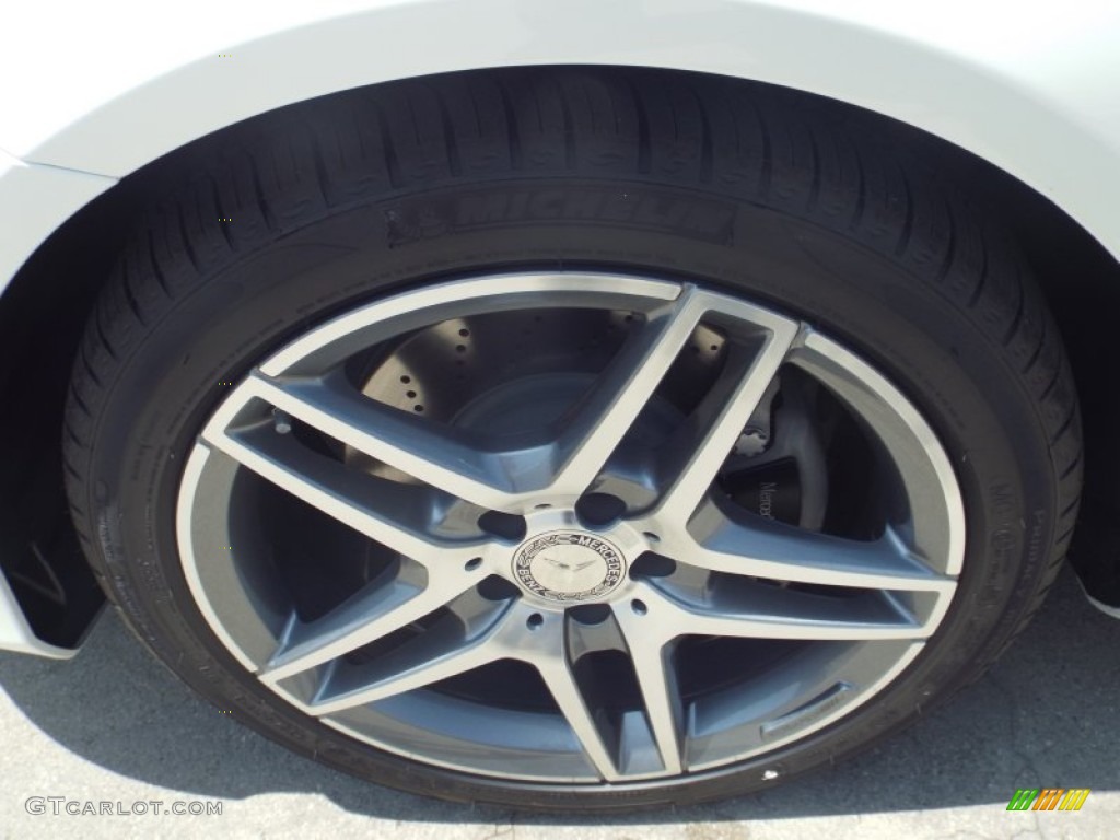 2014 E 350 Cabriolet - Diamond White Metallic / Grey/Black photo #10