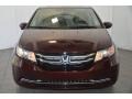 2014 Dark Cherry Pearl Honda Odyssey EX-L  photo #2