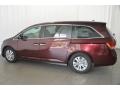 2014 Dark Cherry Pearl Honda Odyssey EX-L  photo #7