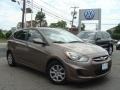 Mocha Bronze 2012 Hyundai Accent GS 5 Door