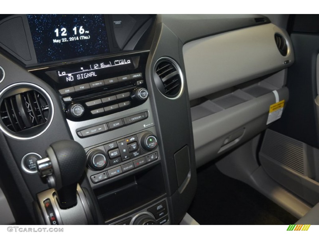 2014 Pilot EX-L 4WD - Modern Steel Metallic / Gray photo #11