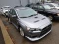 Mercury Gray 2013 Mitsubishi Lancer Evolution GSR