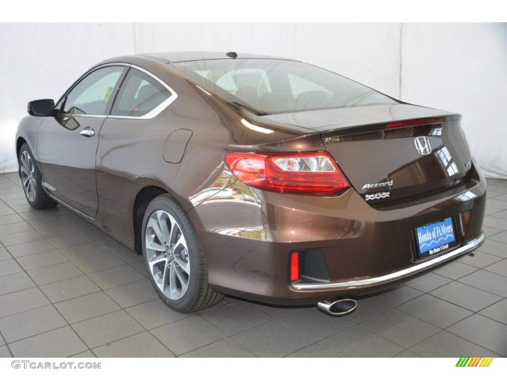 2014 Accord EX-L V6 Coupe - Tiger Eye Pearl / Black photo #5