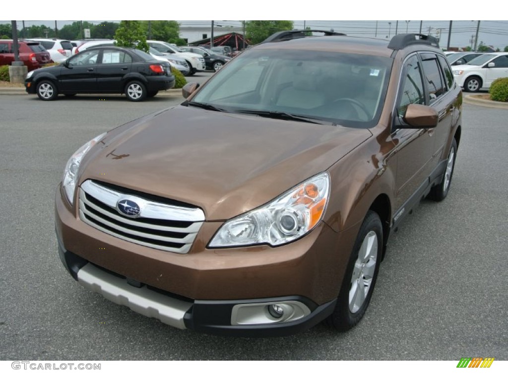 2011 Outback 2.5i Limited Wagon - Caramel Bronze Pearl / Warm Ivory photo #1