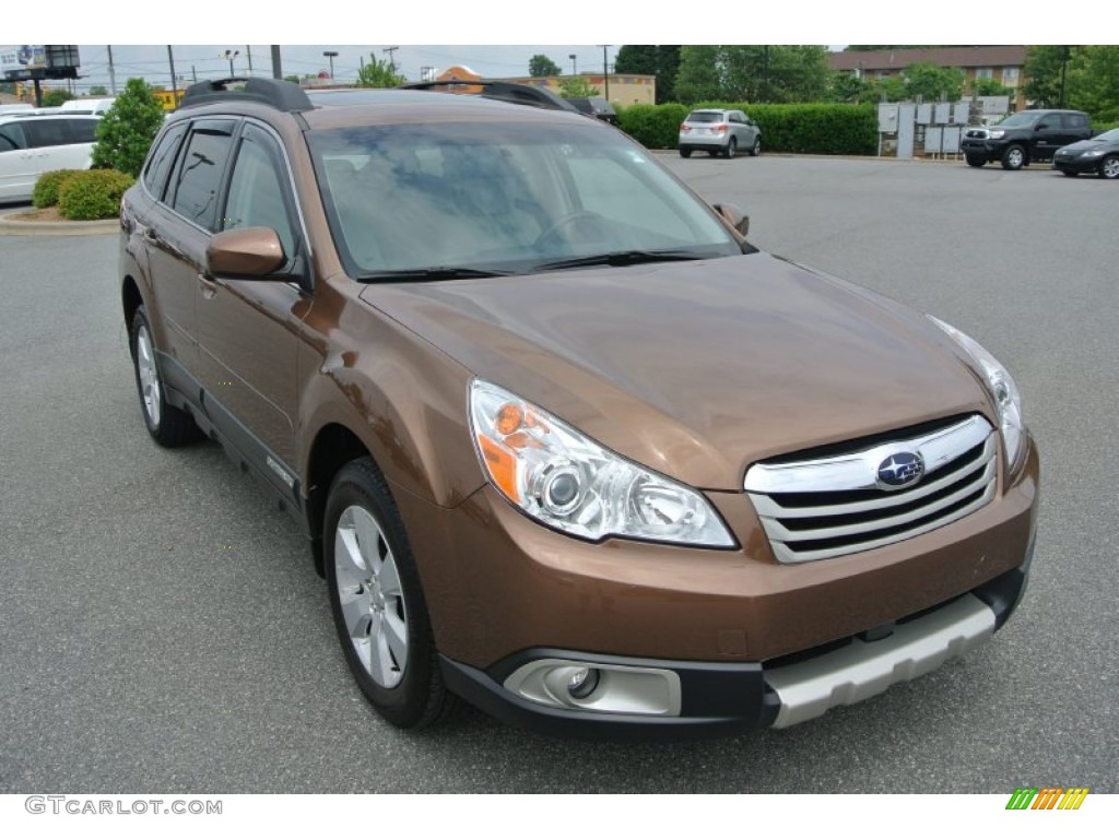 2011 Outback 2.5i Limited Wagon - Caramel Bronze Pearl / Warm Ivory photo #2