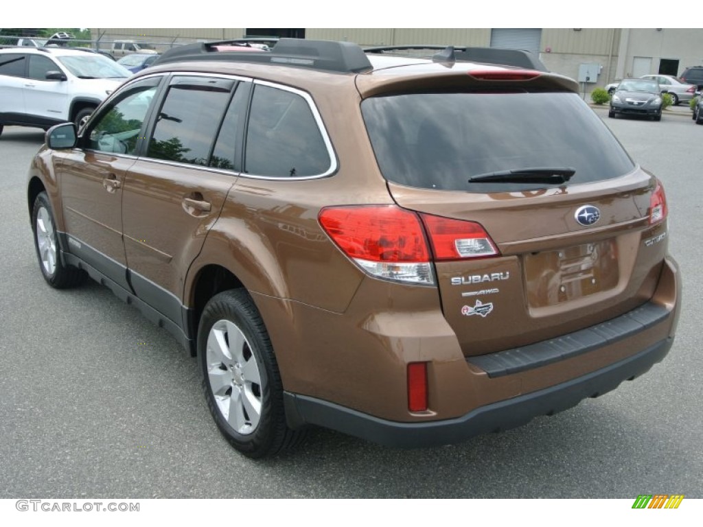 2011 Outback 2.5i Limited Wagon - Caramel Bronze Pearl / Warm Ivory photo #5