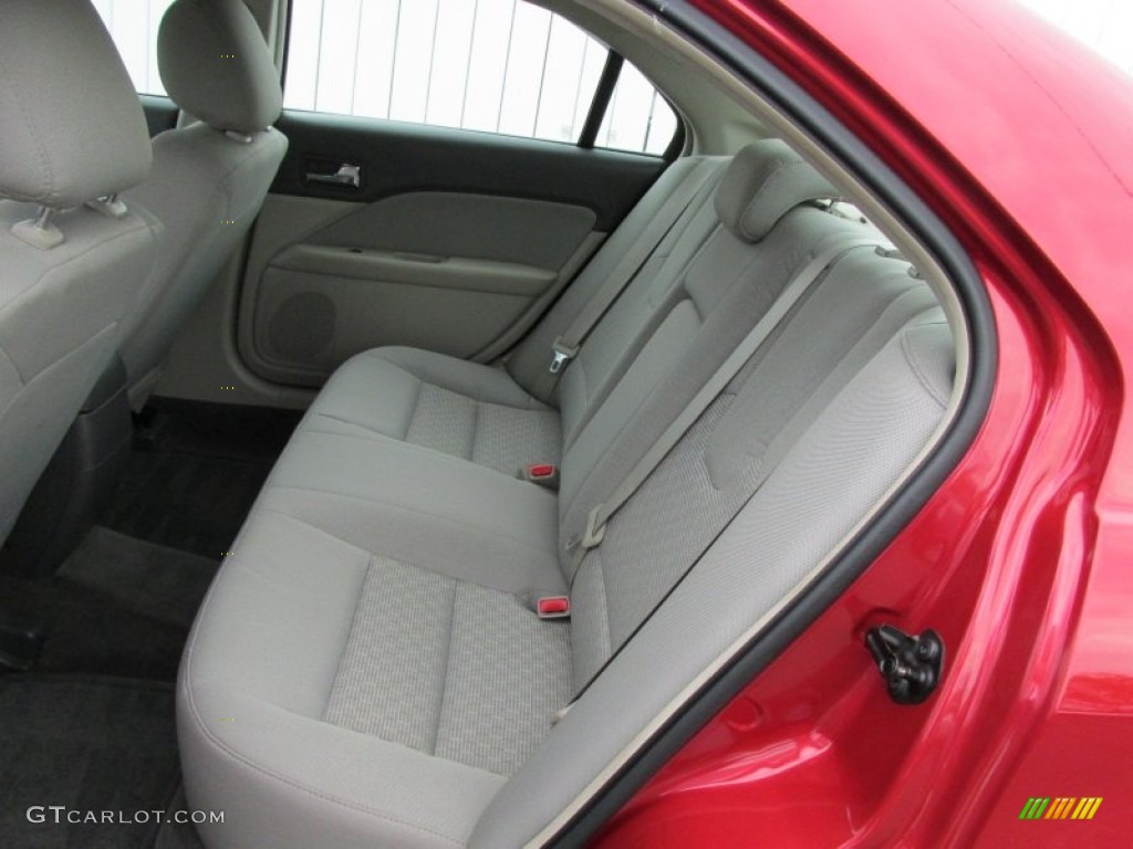 2011 Ford Fusion S Rear Seat Photos
