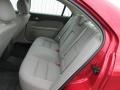 2011 Ford Fusion Medium Light Stone Interior Rear Seat Photo