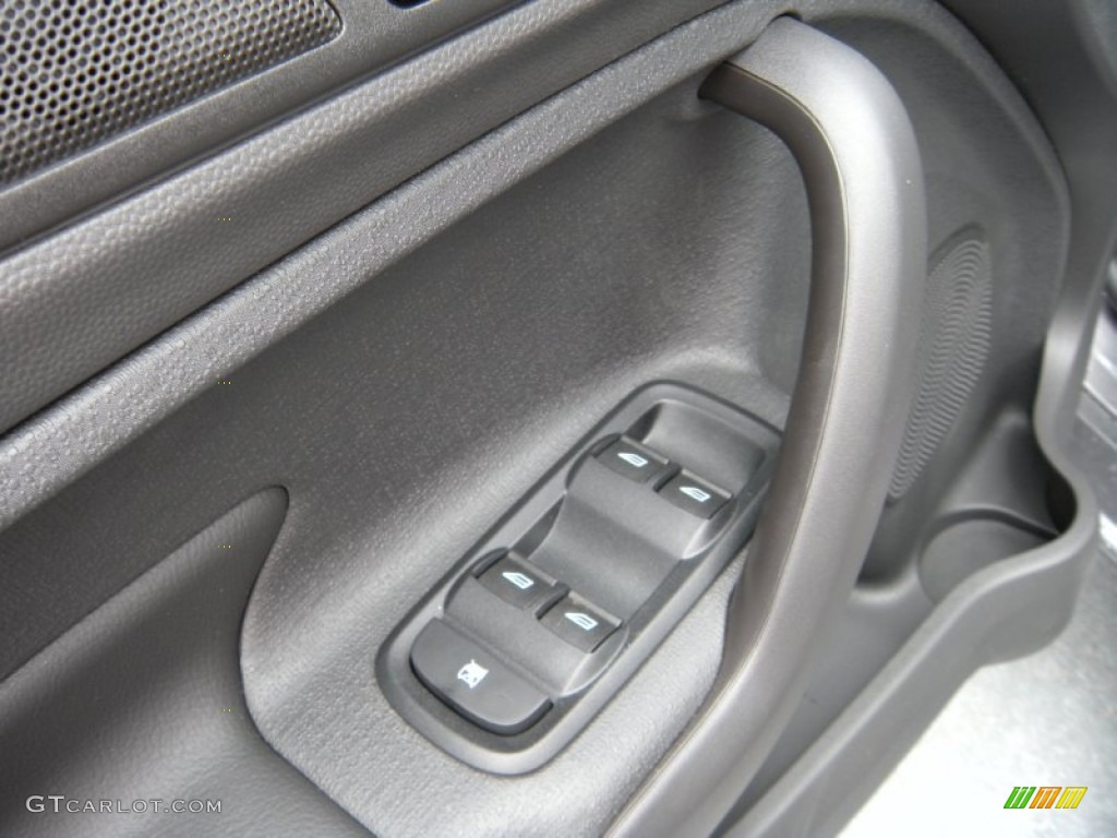 2014 Fiesta Titanium Hatchback - Storm Gray / Charcoal Black photo #22