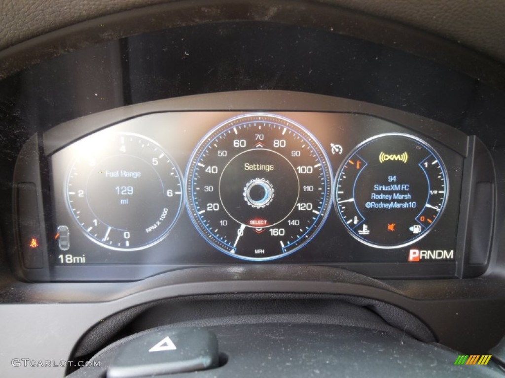 2015 Cadillac Escalade Luxury 4WD Gauges Photo #93886039