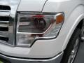 2014 White Platinum Ford F150 Lariat SuperCrew 4x4  photo #9