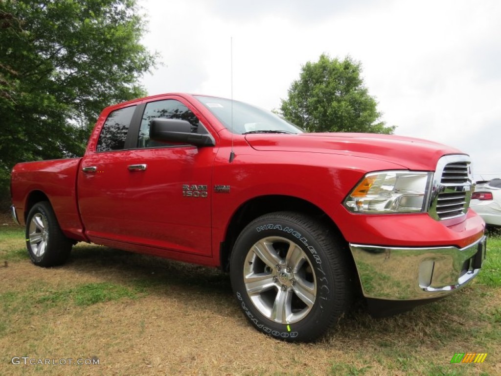 Flame Red 2014 Ram 1500 SLT Quad Cab Exterior Photo #93887455