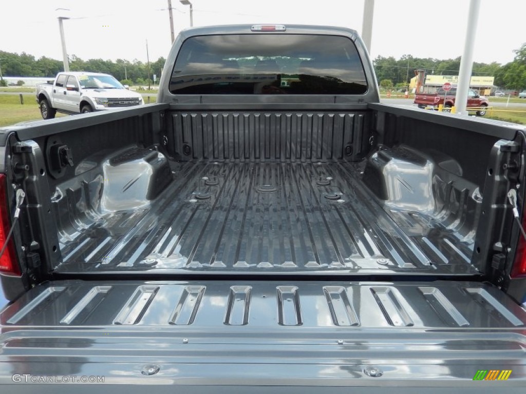 2015 F350 Super Duty XLT Crew Cab 4x4 - Magnetic / Steel photo #4