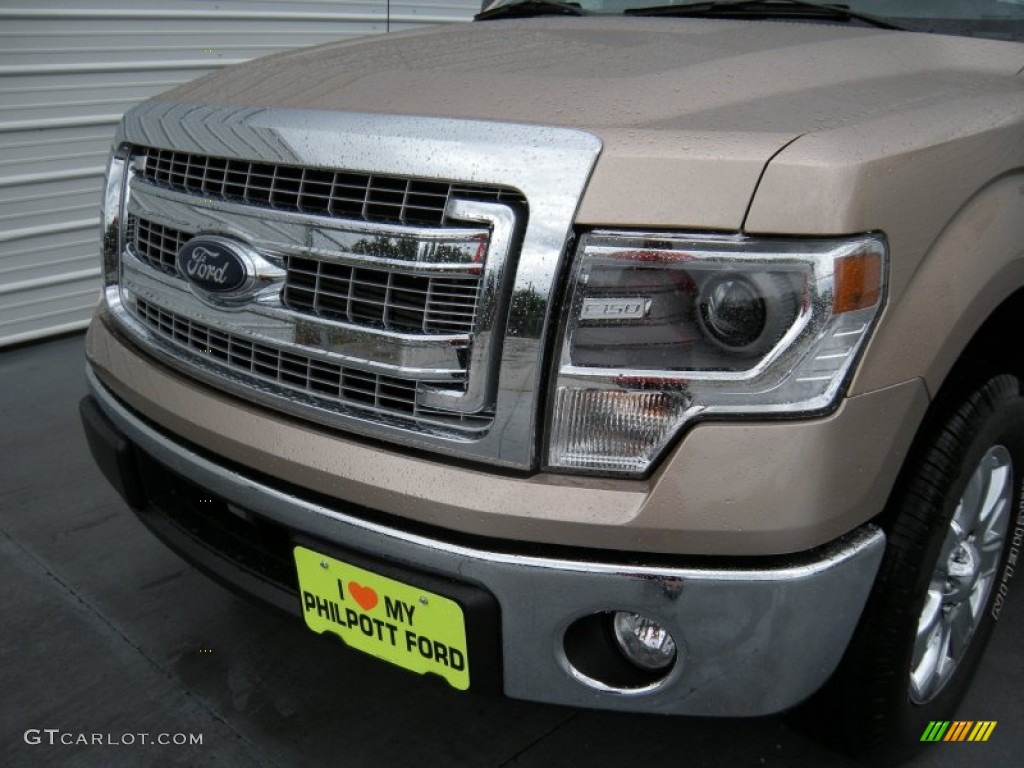 2014 F150 XLT SuperCrew - Pale Adobe / Pale Adobe photo #10