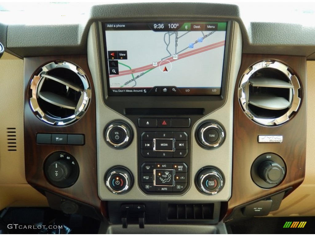 2015 Ford F250 Super Duty Lariat Crew Cab 4x4 Navigation Photos