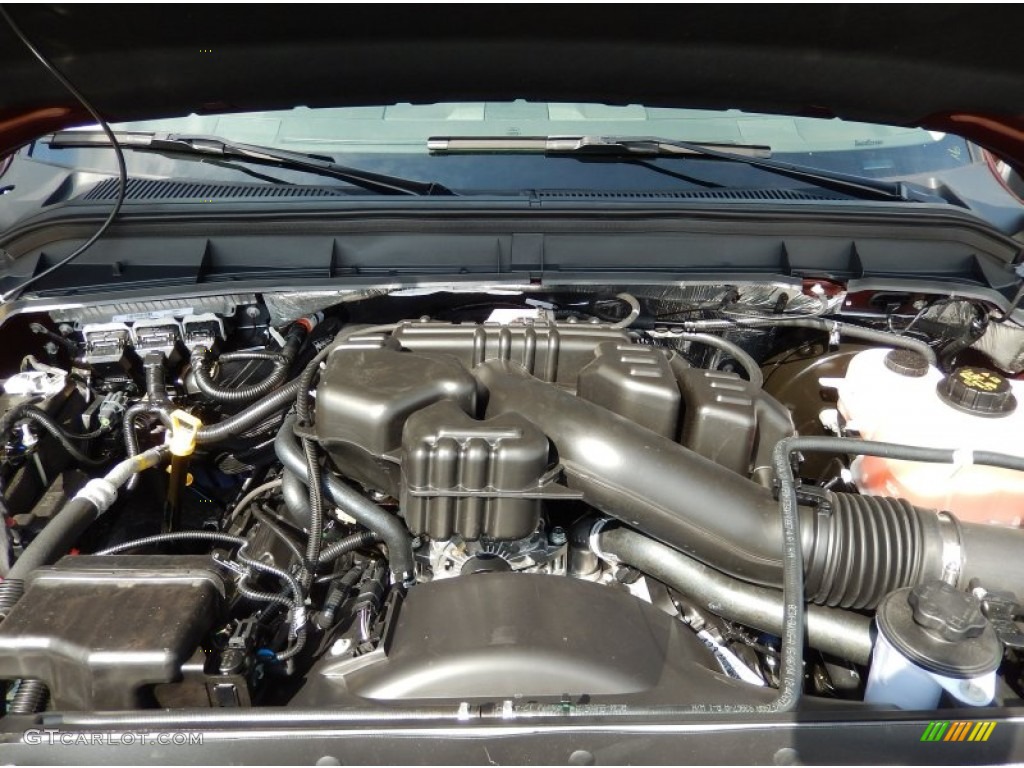 2015 Ford F250 Super Duty Lariat Crew Cab 4x4 6.2 Liter Flex-Fuel SOHC 16-Valve V8 Engine Photo #93888193